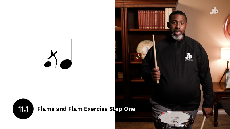 (Ch. 11.1)-Flams and Flam Exercise Step One